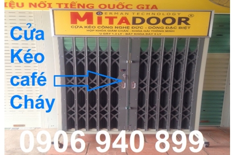 Cửa Kéo Thép Mitadoor U Dầy 0.9 Dem 